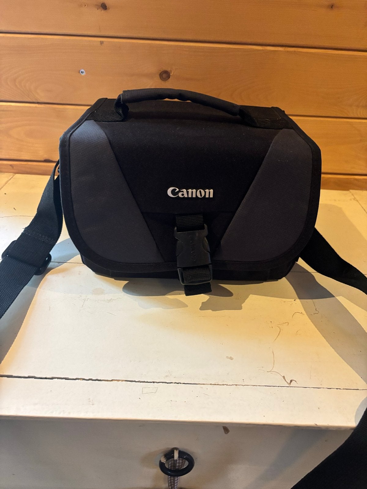 Canon cameratas - Zwart - Zo goed als nieuw, Audio, Tv en Foto, Canon, Gevoerd, Ophalen of Verzenden, Zo goed als nieuw