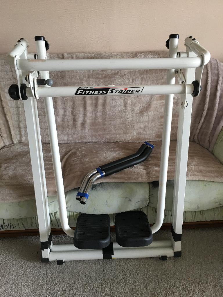 Old Time Crosstrainer en Lateral Thigh Trainer LTT, Ophalen, Crosstrainer, Metaal, Buik