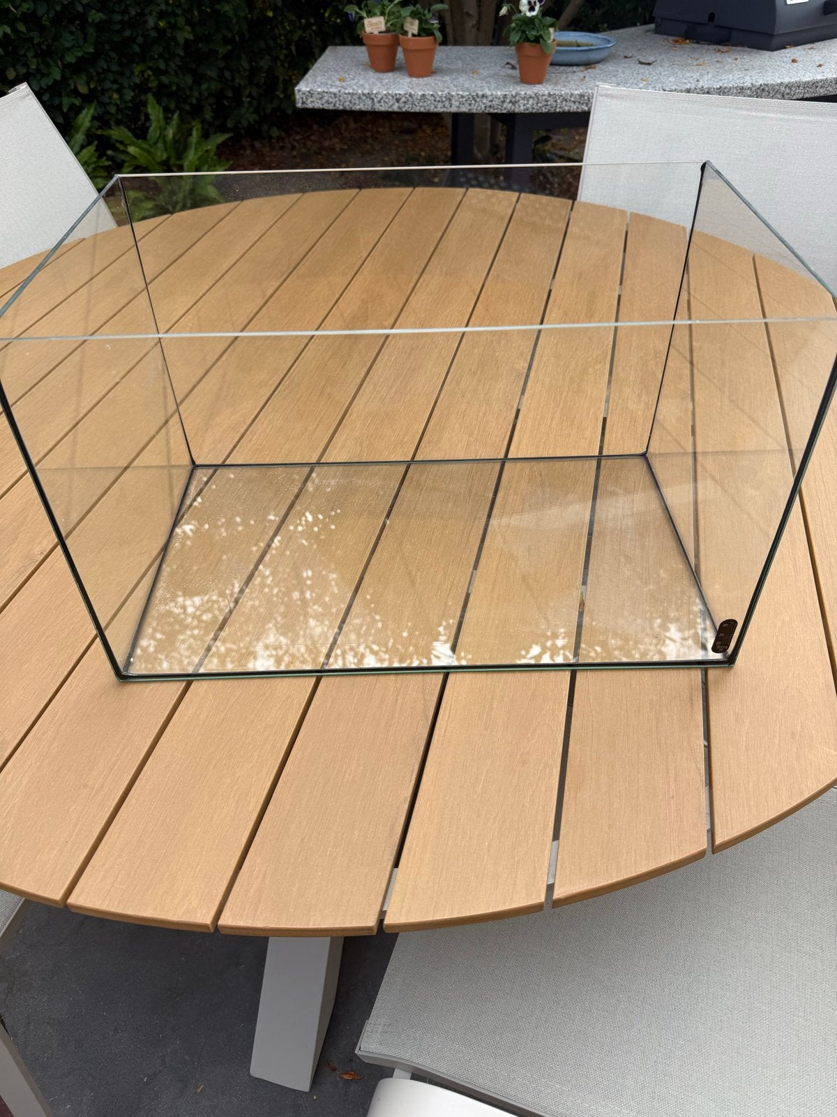 Viskom/terrarium, Dieren en Toebehoren, Ophalen, Gebruikt, Leeg aquarium