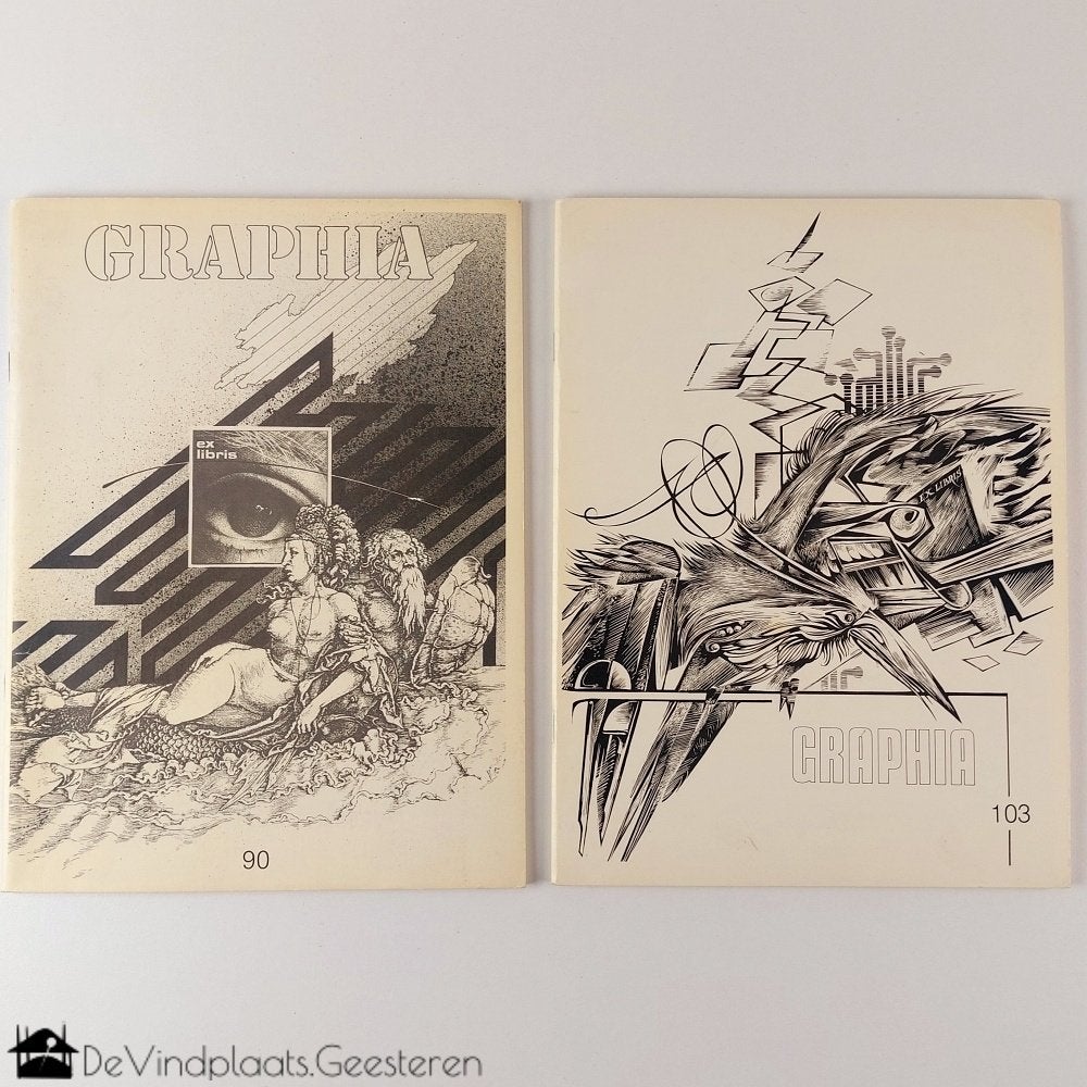 GRAPHIA Vlaams Ex-Libris tijdschrift, Ophalen of Verzenden, Zo goed als nieuw, Schilder- en Tekenkunst