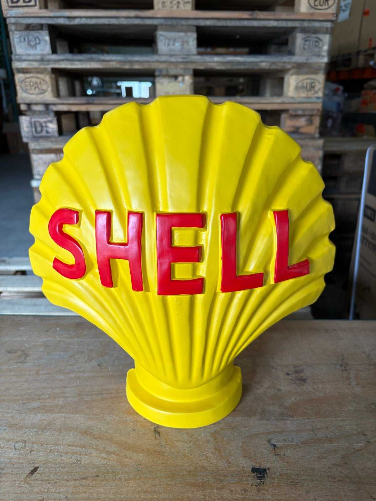 Shell schelp van hars - 35cm hoog, 33cm breed, Overige stijlen, Nieuw, Kunststof, Ophalen of Verzenden