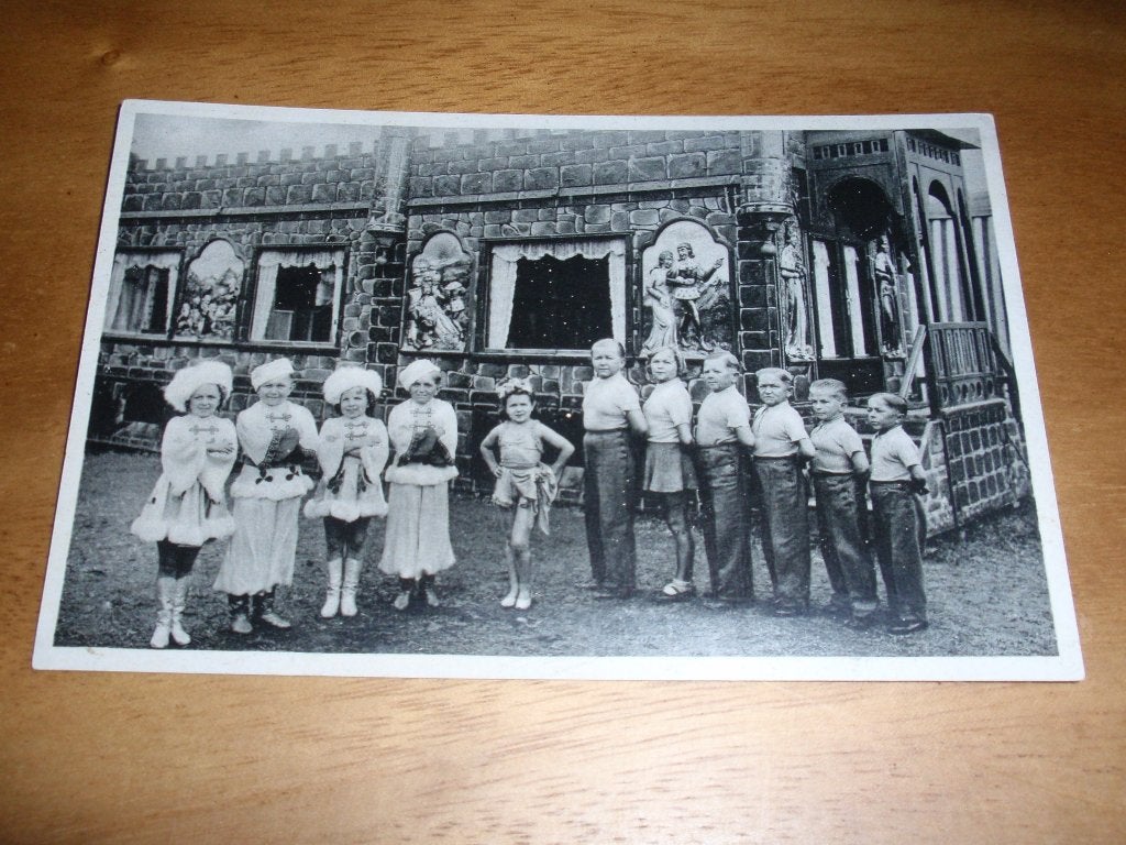 Schafer Berlin Lilliputter Liliputaner Duitsland Berlijn, Verzamelen, Verzenden, 1920 tot 1940, Ongelopen, Sterren en Beroemdheden