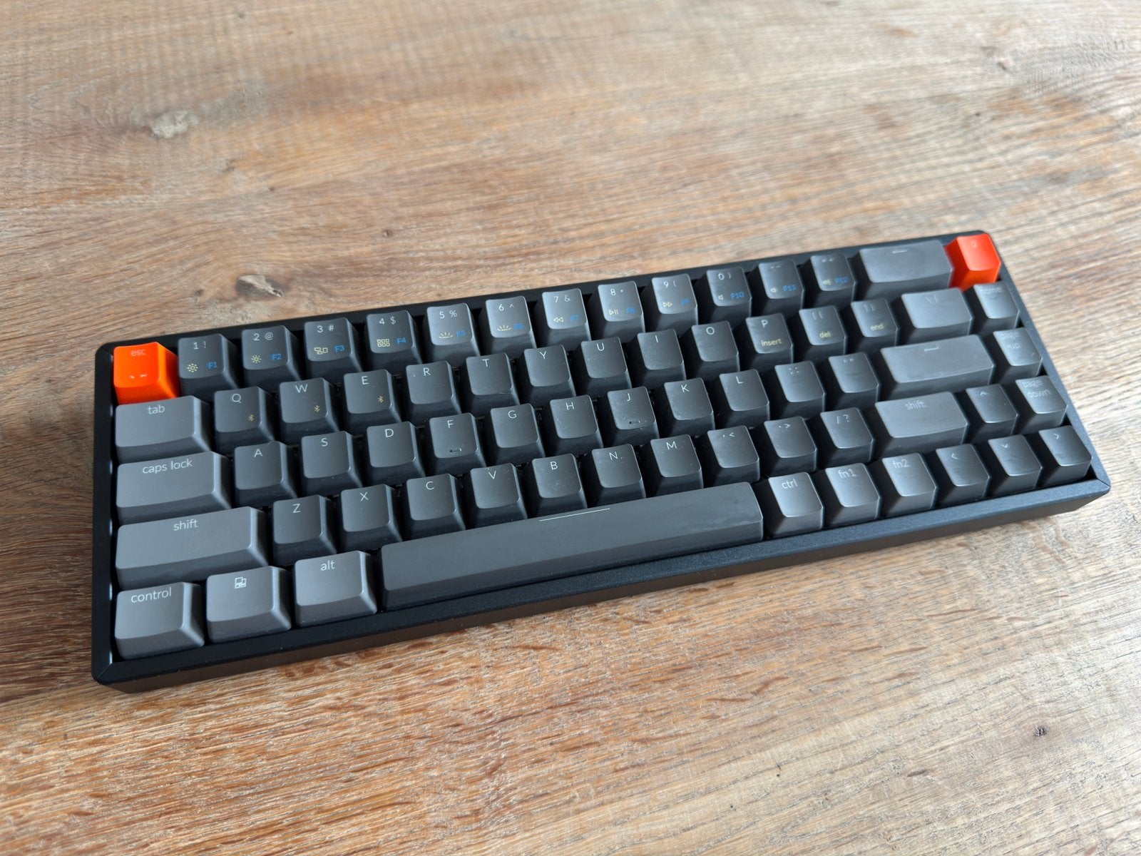 Keychron K6 draadloos mechanisch toetsenbord, Computers en Software, Hot-swappable, Ophalen of Verzenden, Zo goed als nieuw, Draadloos