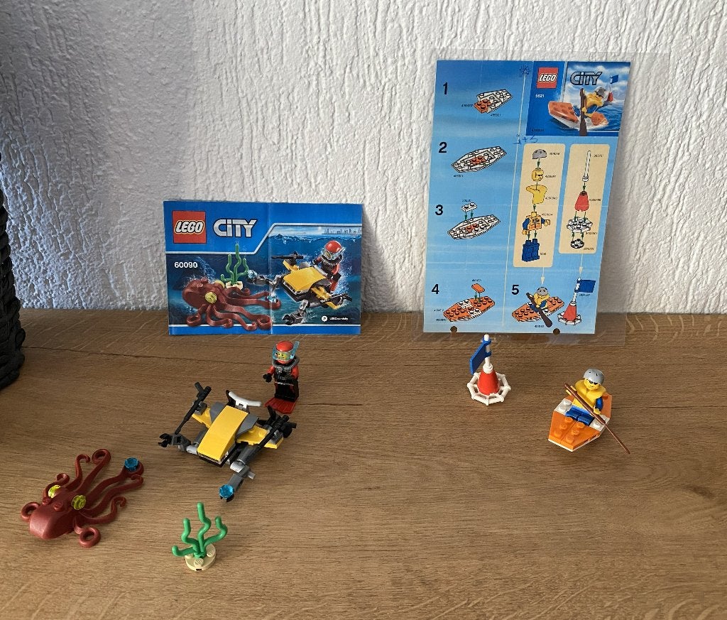Lego City 60090 + 5621, City, Lego, Compleet, Ophalen of Verzenden