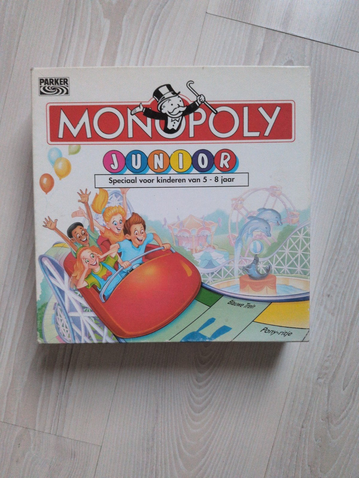 Monopoly Junior - Leuk familiespel voor kinderen, Drie of vier spelers, Ophalen, Gebruikt, Parker