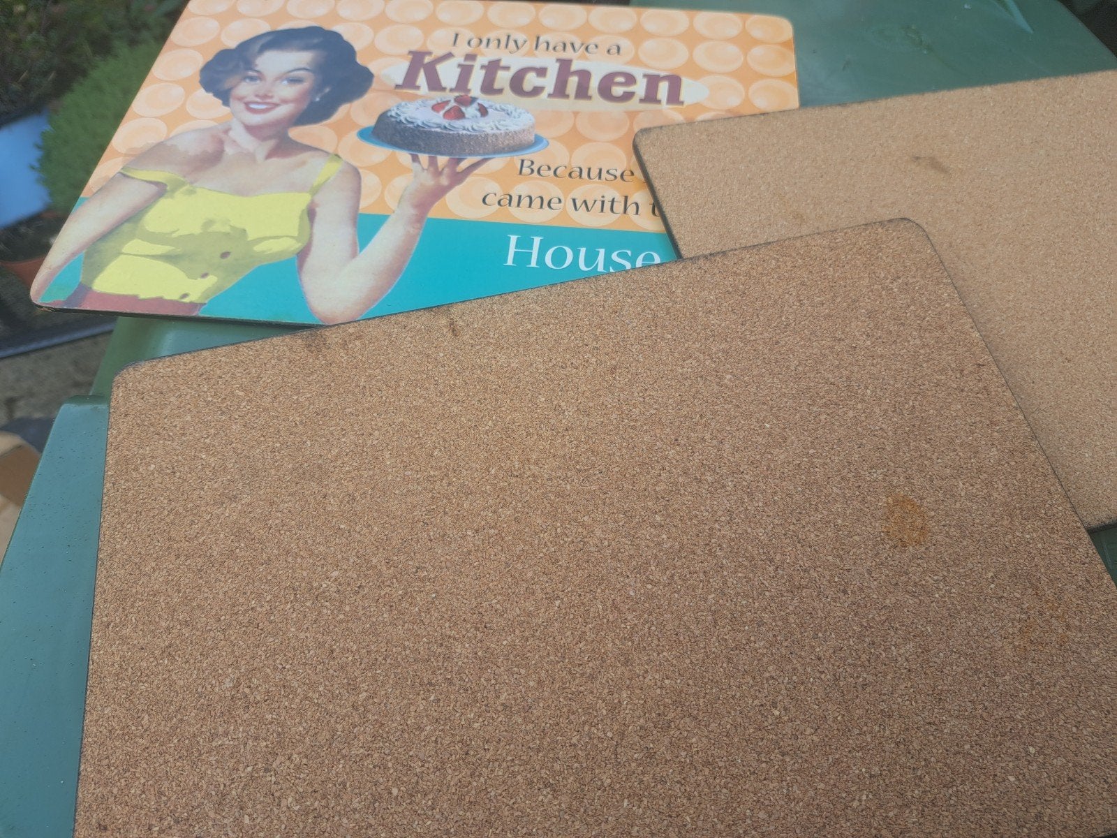 Grappige placemats, Ophalen, Gebruikt