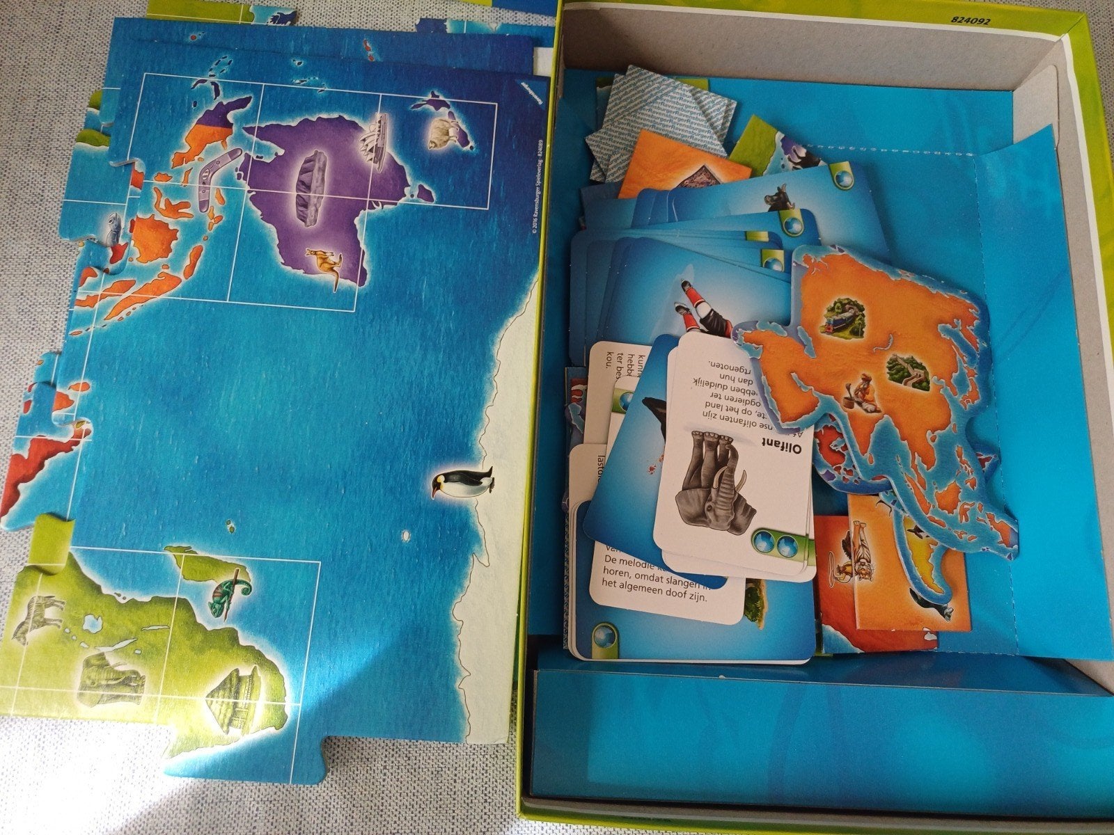 Ravensburger Ontdek de Wereld: Educatief Gezinsspel, Een of twee spelers, Ophalen of Verzenden, Gebruikt, Ravensburger