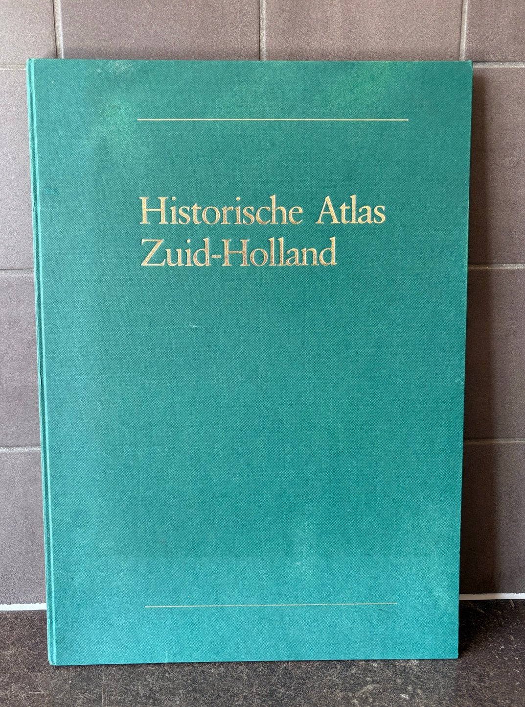 Historische Atlas Zuid-Holland - Oorspronkelijke Kaart, Boeken, Overige atlassen, Ophalen of Verzenden, Zo goed als nieuw, 1800 tot 2000