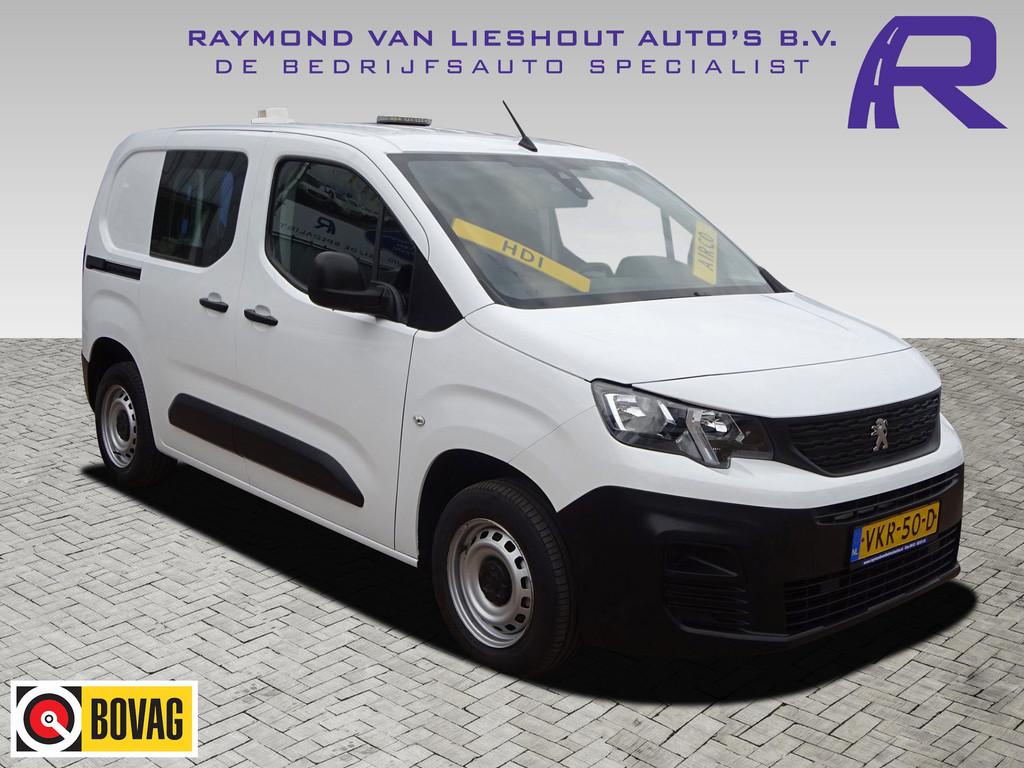 Peugeot Partner 1.5 BlueHDI Pro AIRCO SCHUIFDEUR LAGE KILOME, Voorwielaandrijving, Stof, Gebruikt, 4 cilinders
