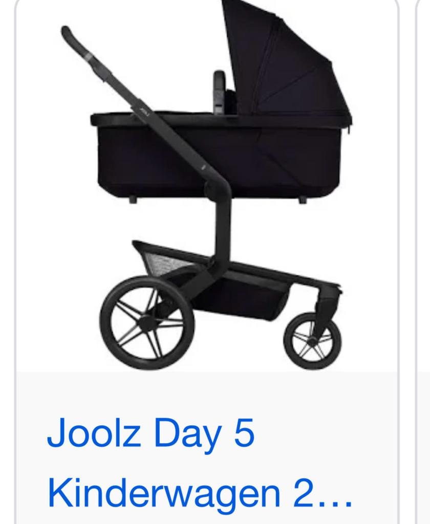 Joolz Day 5 Kinderwagen - Stijlvol en Comfortabel, Ophalen of Verzenden, Zo goed als nieuw, Met reiswieg, Kinderwagen