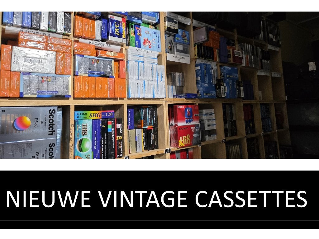 Nieuwe cassettes, 8mm, (Video)band, Ophalen of Verzenden