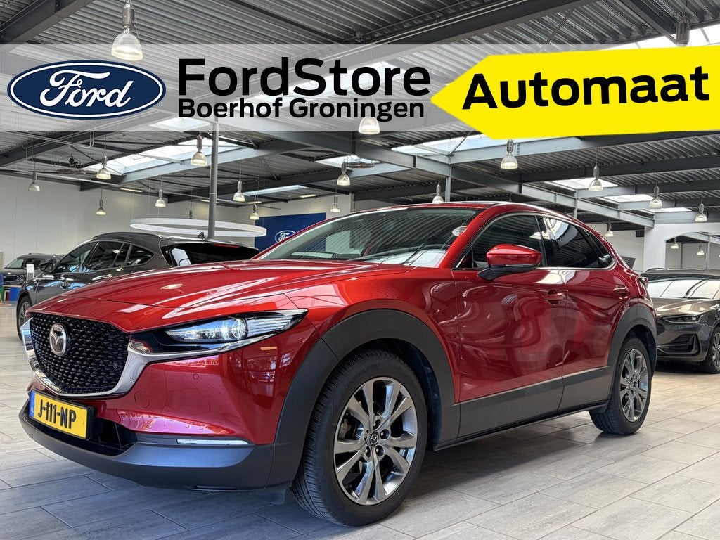 Mazda CX-30 2.0 e-SkyActiv-X M 180 pk Hybrid Luxury | Trekha, Auto's, Gebruikt, 4 cilinders, 179 pk, 19 km/l