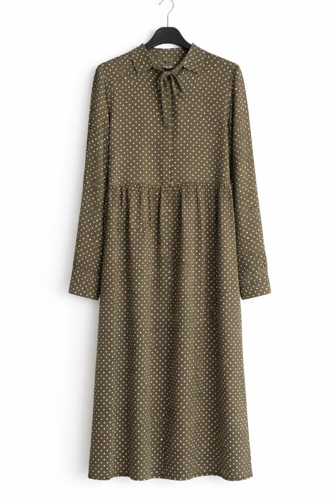 Stippen jurk Vero Moda maat xs 34 groen wit, Vero Moda, Ophalen of Verzenden, Zo goed als nieuw, Maat 34 (XS) of kleiner