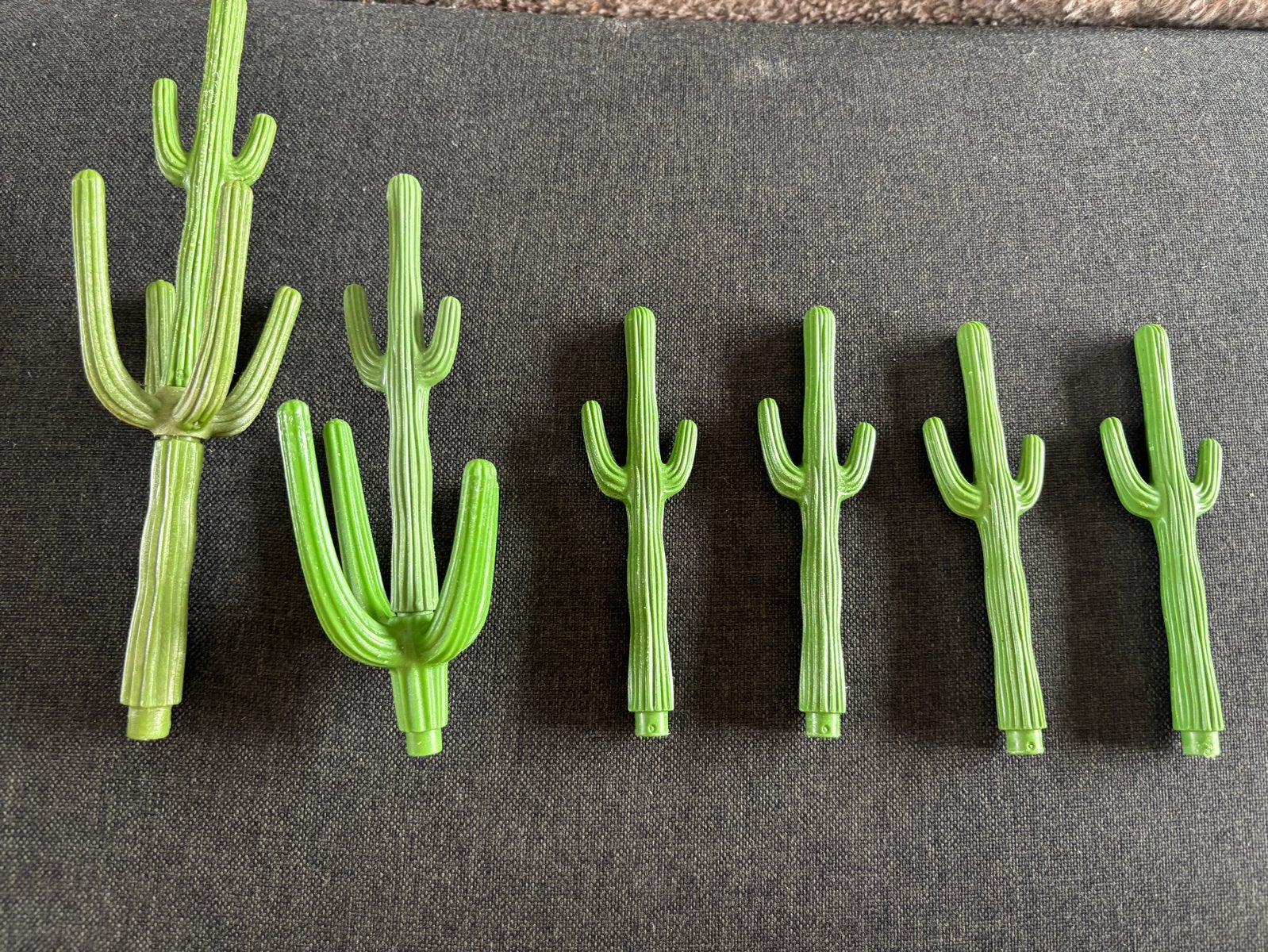 Playmobil Western: 6 cactussen voor je woestijnlandschap, Gebruikt, Losse onderdelen, Overige typen, Historisch