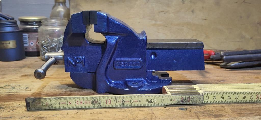 Record bankschroef No. 1 - Volledig gerestaureerd, Doe-het-zelf en Verbouw, Ophalen