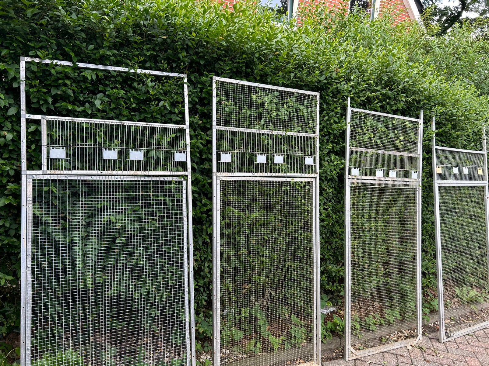 Voliere panelen deuren gaas enz, Ophalen, Aluminium, Volière