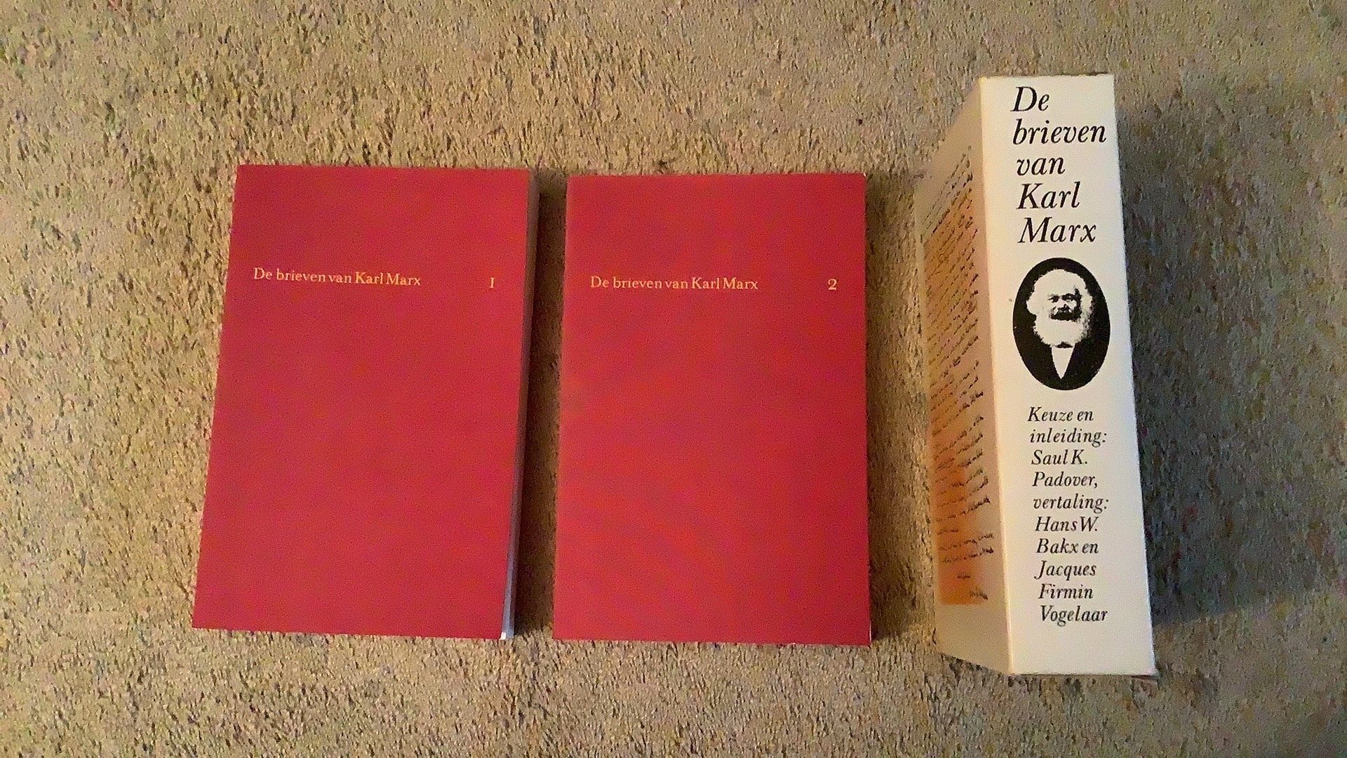 De brieven van Karl Marx, deel 1 en 2 in box. 1981, Ophalen of Verzenden, Zo goed als nieuw, Nederland