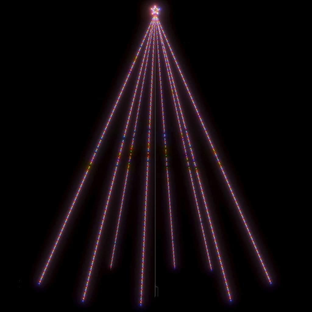 Gigantische Kerstboom 8m. 800cm. 1300 Led's RGB 8 Functies, Diversen, Ophalen of Verzenden, Nieuw