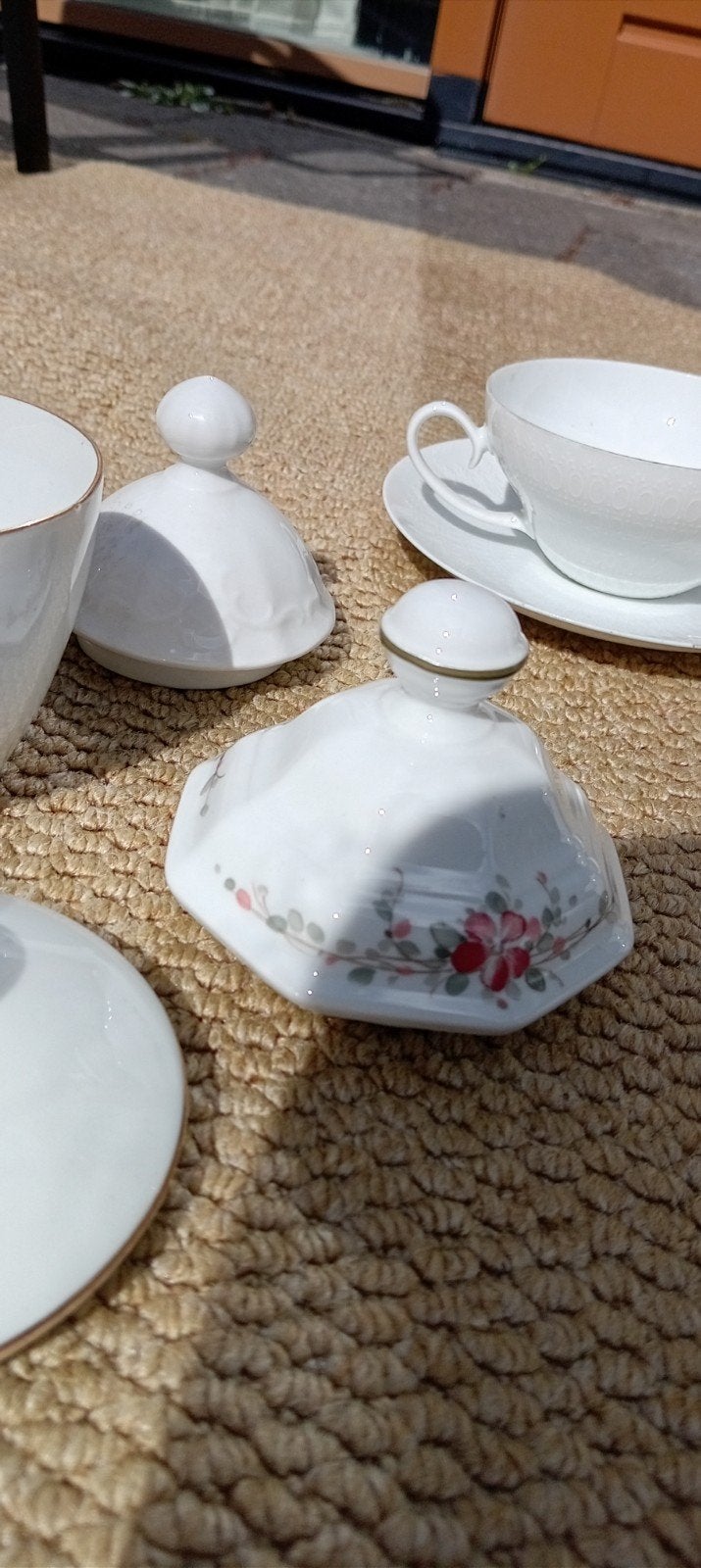 Vintage theeservies en serviesdelen - Bohemen & Villeroy, Ophalen of Verzenden