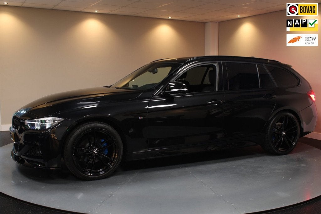 BMW 3-serie Touring 318i M Sport *Automaat* Leer|Stoelverw.|, Auto's, BMW, Bedrijf, Te koop, 3-Serie, ABS, Airbags, Airconditioning