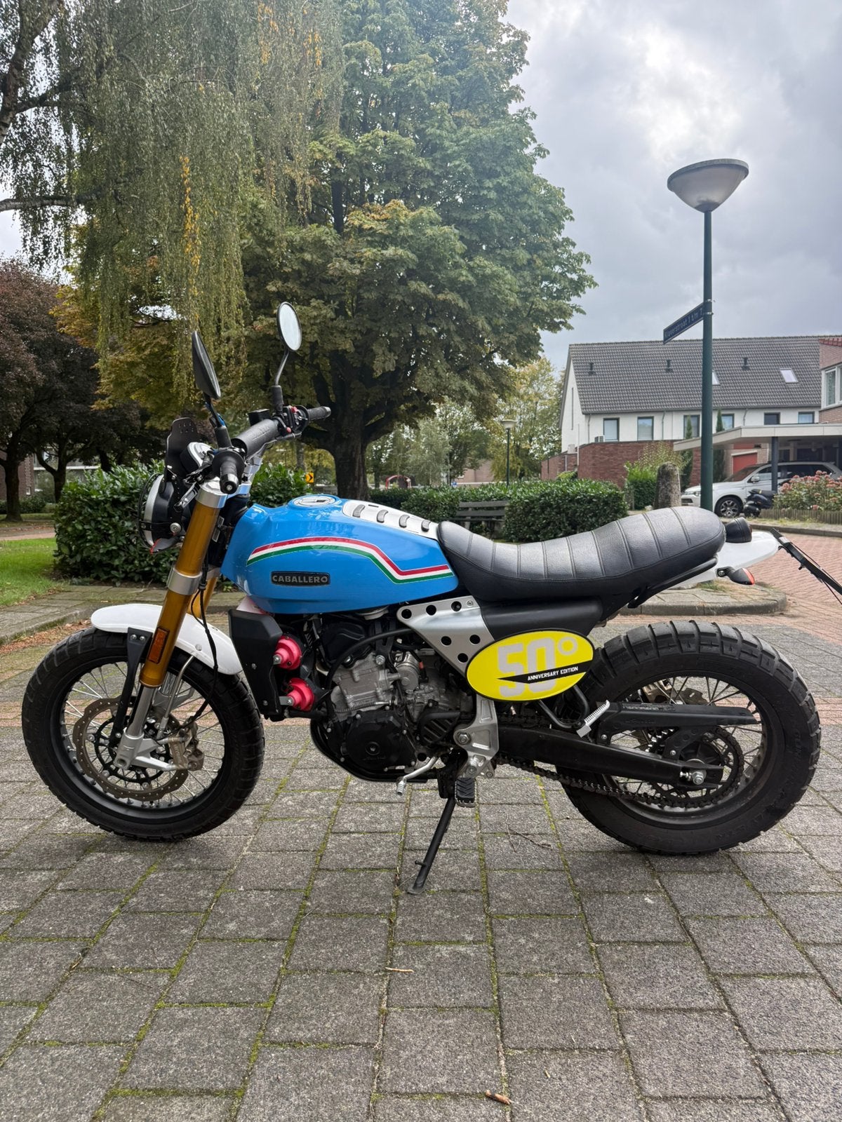 2021 Fantic Caballero 500 scrambler 4036km, Motoren, Particulier, Overig