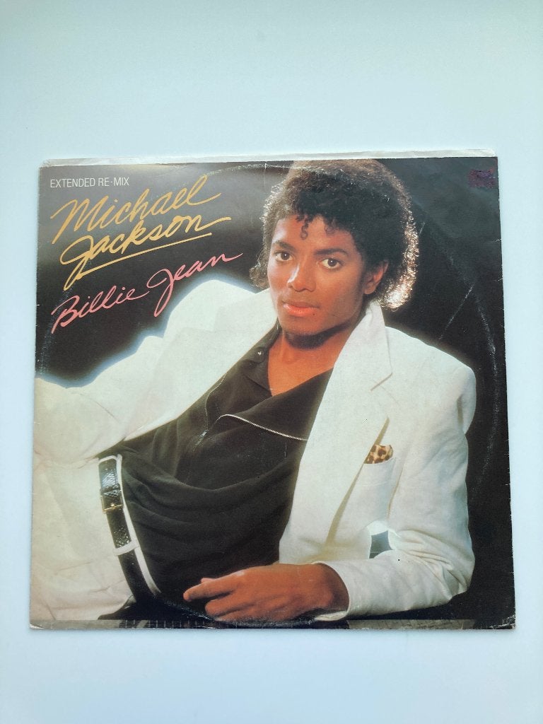 Michael Jackson - Billie Jean (Extended Re-Mix) Vinyl, Gebruikt, Pop, Ophalen of Verzenden, EP