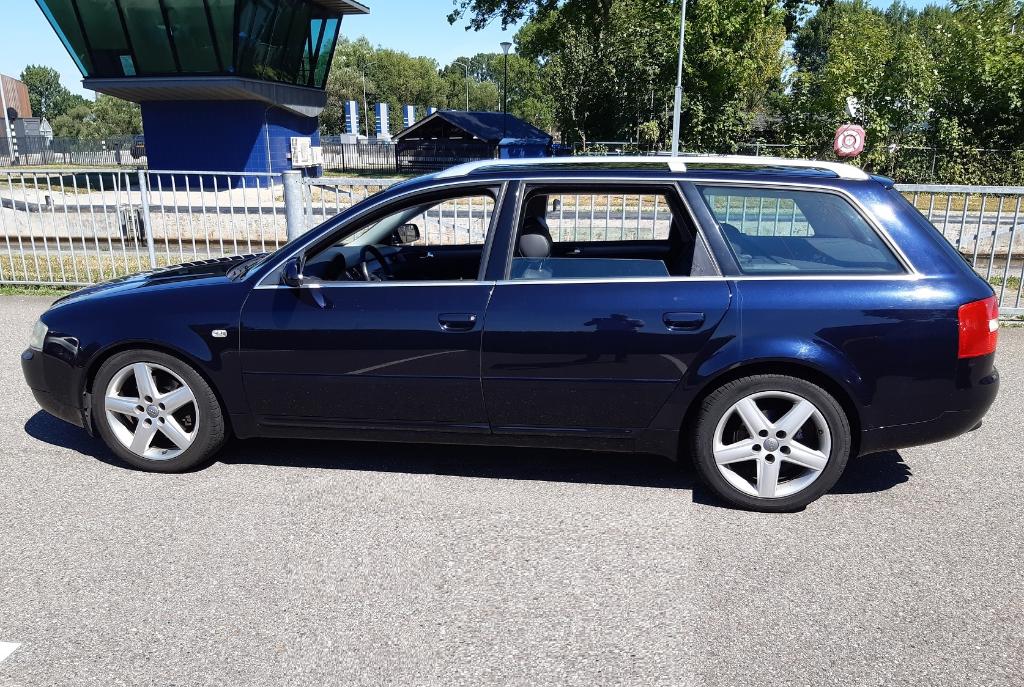 AUDI A6 2.4 AVANT - AUTOMAAT - LPG+G3 - 125KW - 2004 - Blauw, Zwart, Blauw, Alcantara, Stationwagon