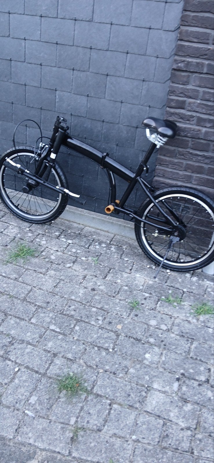Opvouwbare loopfiets - Zwart, 20 inch wielen, Gebruikt, Totaal opvouwbaar, Dames, Ophalen