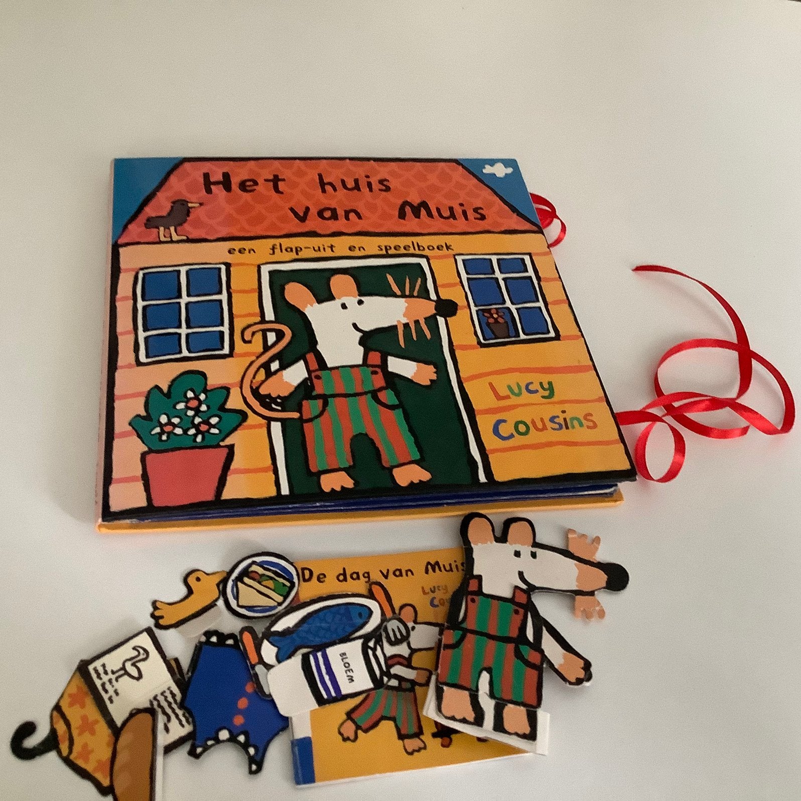 Lucy Cousins - Het huis van Muis, Ophalen of Verzenden, Zo goed als nieuw, Lucy Cousins