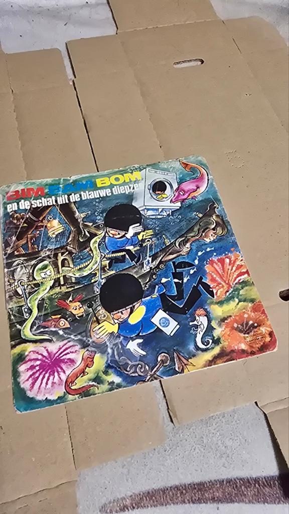 Zim Bam Bom en de schat uit de blauwe diepze  single, Ophalen of Verzenden, Gebruikt, Overige formaten, Levenslied of Smartlap