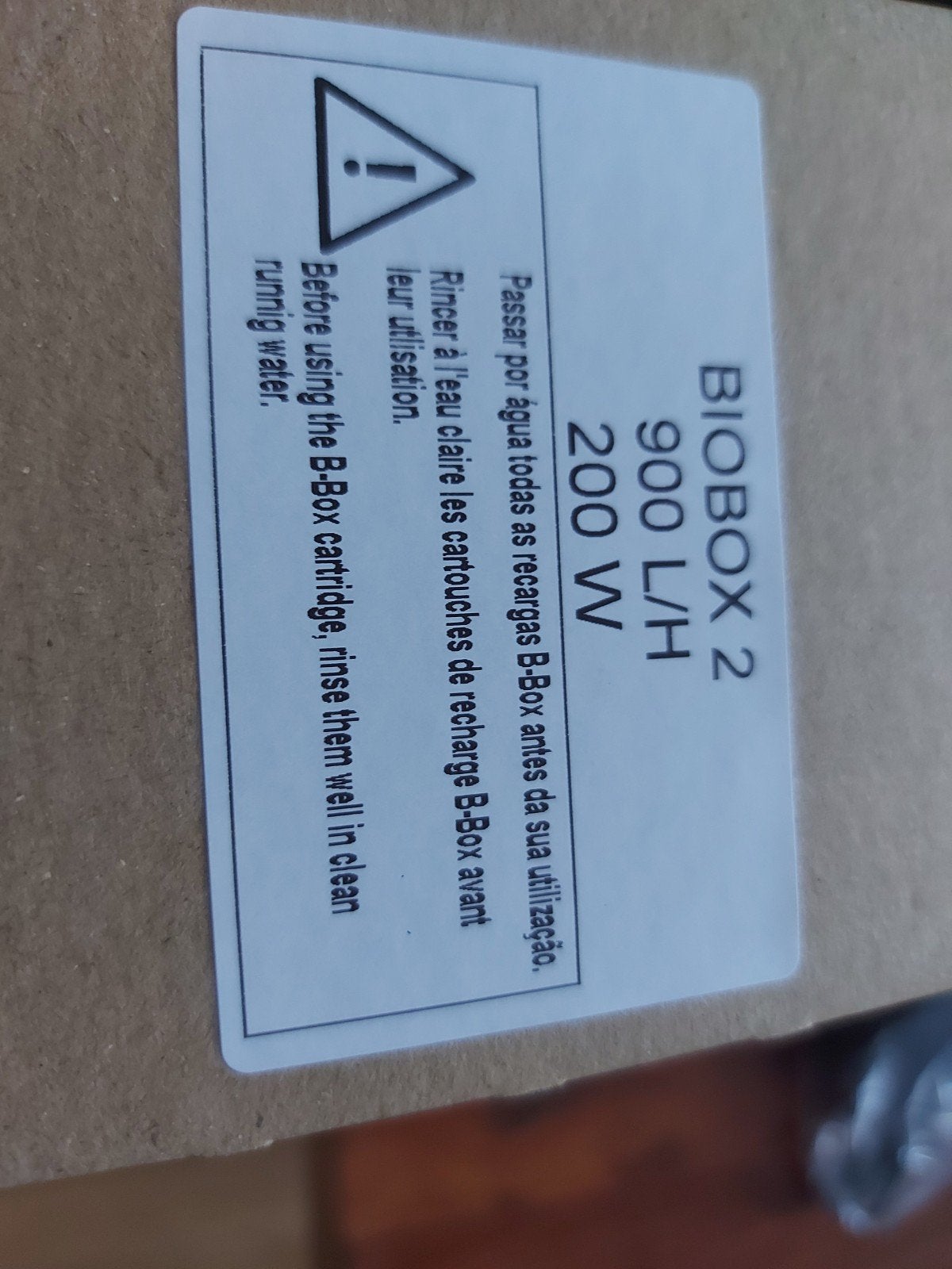 filterpomp aquarium biobox 2 200 w nieuw in doos, Dieren en Toebehoren, Vissen | Aquaria en Toebehoren, Ophalen of Verzenden, Nieuw