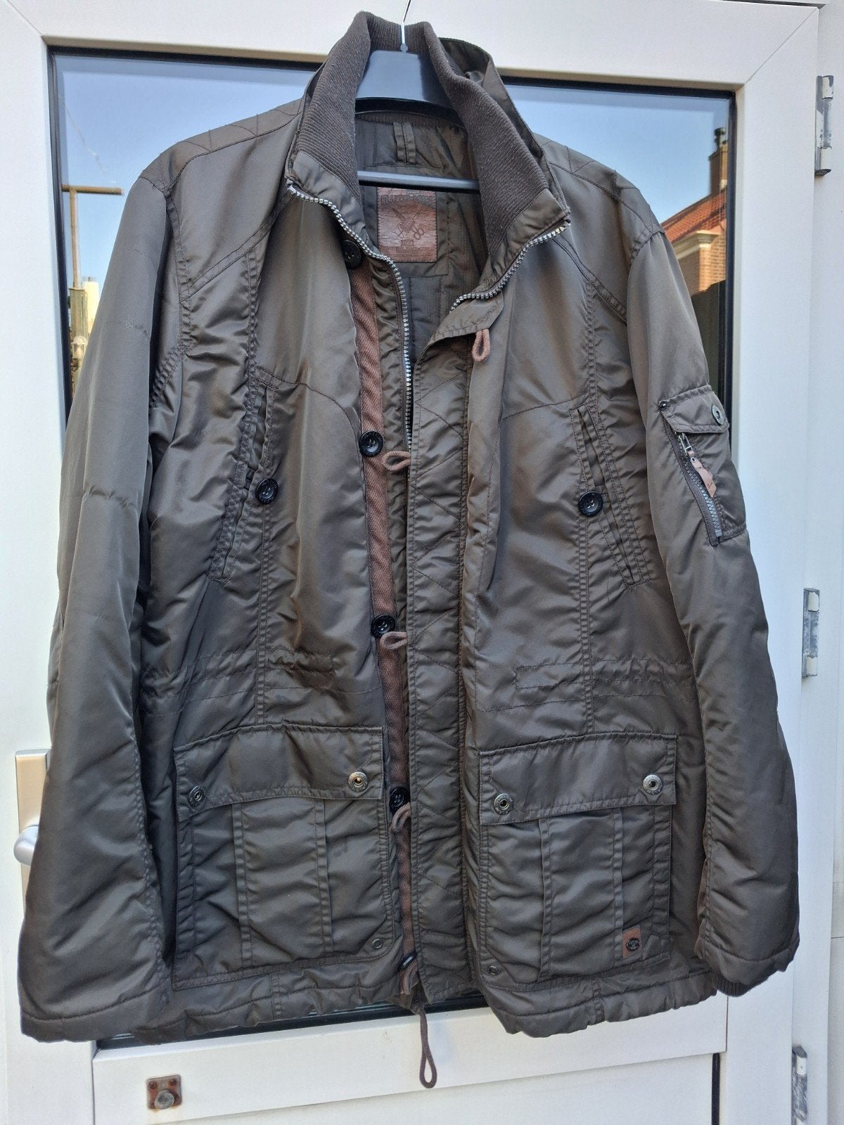 Bruine Jas XXXL Angelo Litrico, Ophalen of Verzenden, Zo goed als nieuw, Bruin