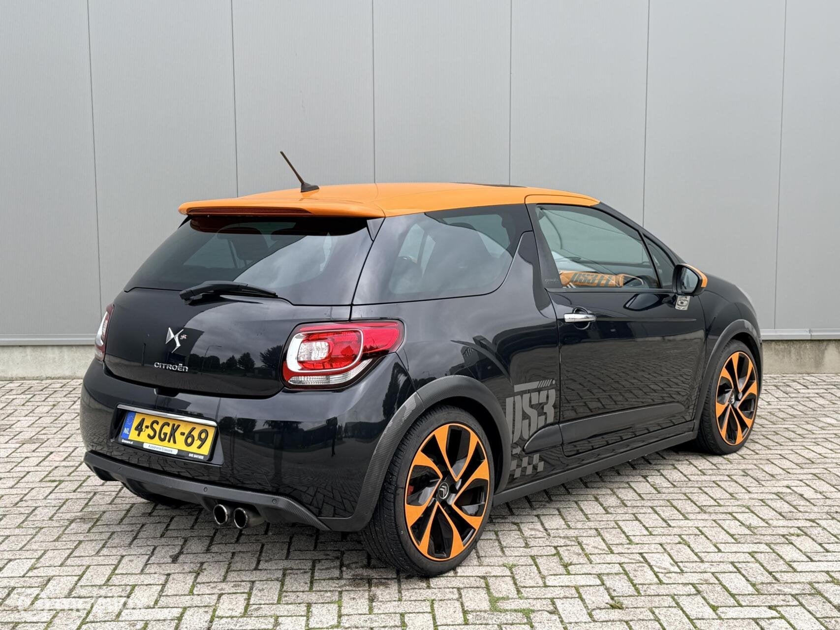 Citroen DS3 1.6 THP 200 Racing, Euro 5, Gebruikt, 4 cilinders, Verwarmde buitenspiegels