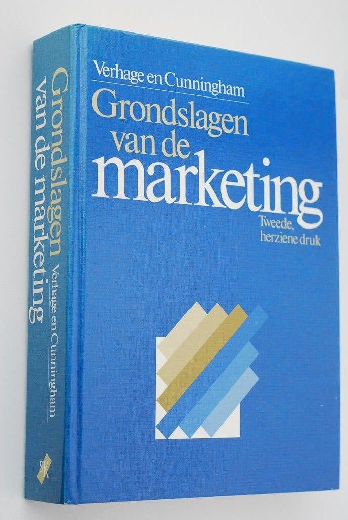 Grondslagen van de marketing - Verhage en Cunningham, Boeken, Zo goed als nieuw, Economie en Marketing, Verzenden, Verhage en Cunningham