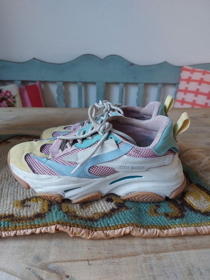 Steve Madden Possession sneakers – Pastel – Maat 40, Overige kleuren, Steve Madden, Ophalen of Verzenden, Sneakers of Gympen