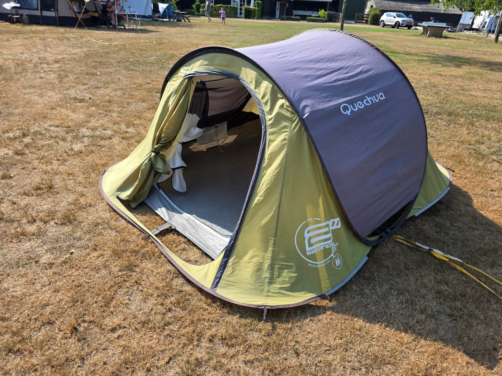 Quechua 2 Seconds Air Tent - 2-3 persoons pop-up tent, Ophalen, Gebruikt, Tot en met 3