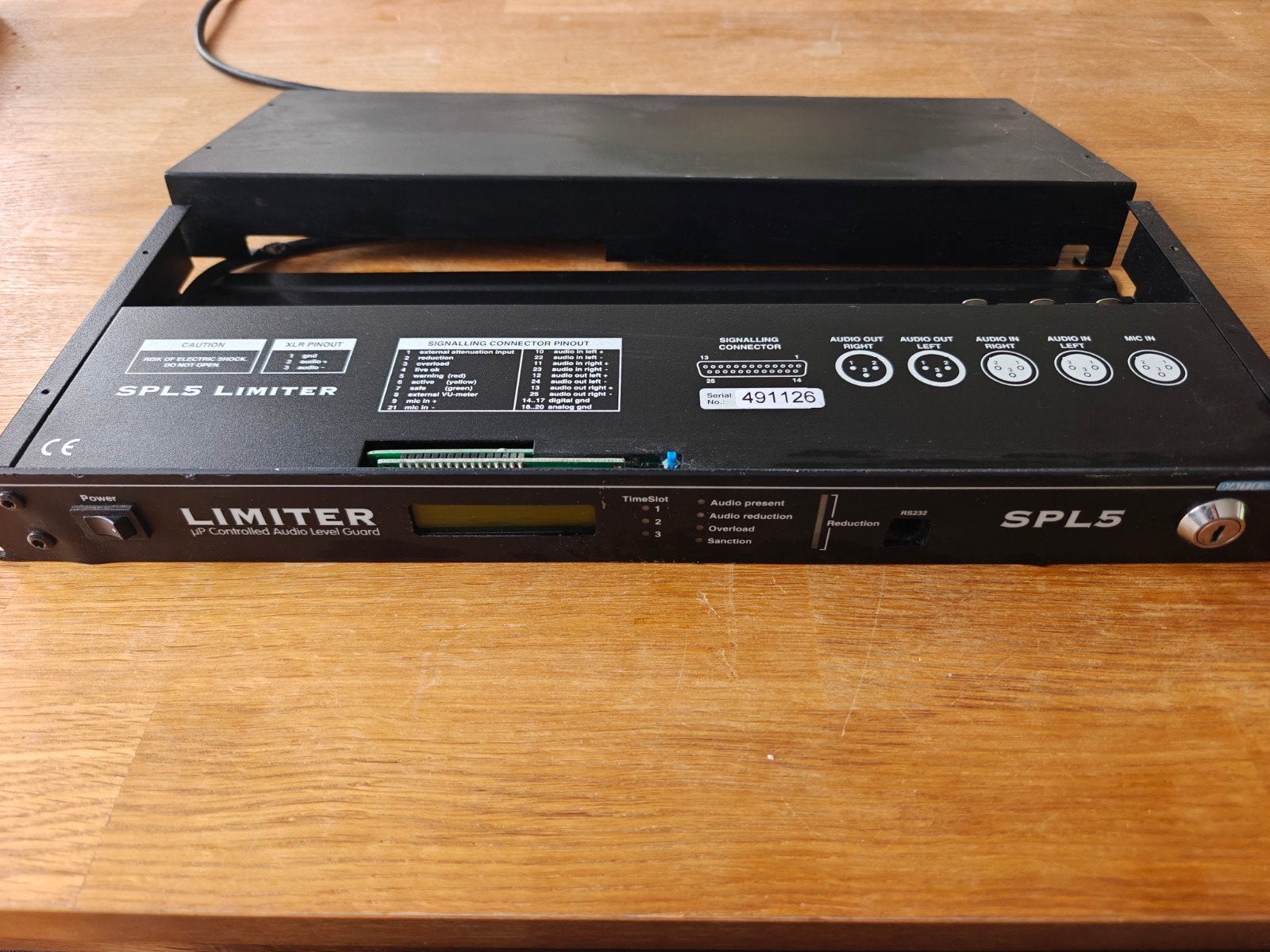 Dateq SPL5 Limiter – 1e generatie – geluidsbegrenzer / audio, Verzenden, Audio