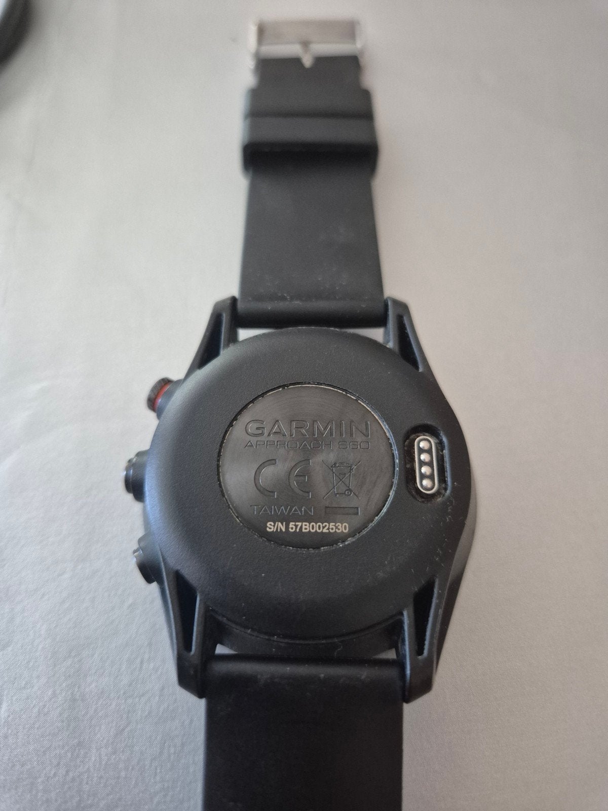 Garmin Approach S60 GPS Golfhorloge - Zwart, Ophalen of Verzenden, Gebruikt, Overige typen