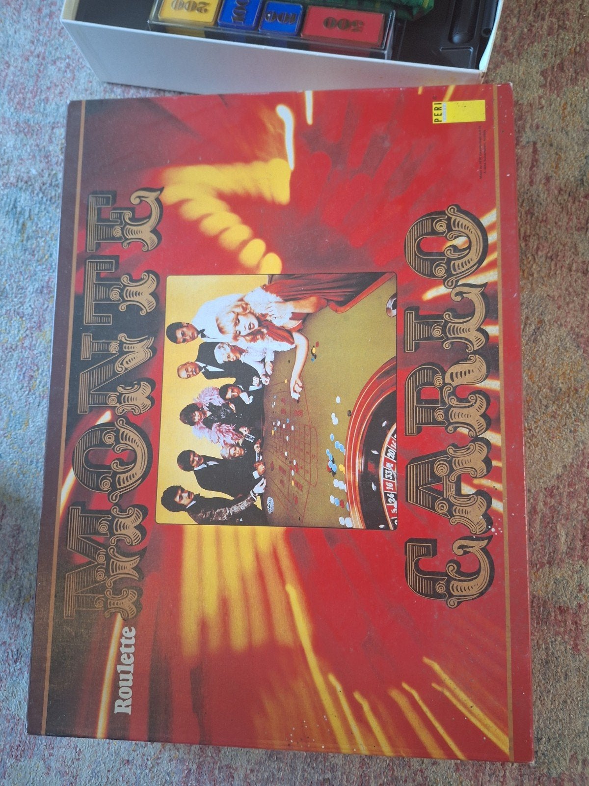 Vintage Roulette Monte Carlo Casino Spel, Ophalen of Verzenden, Gebruikt, Peri