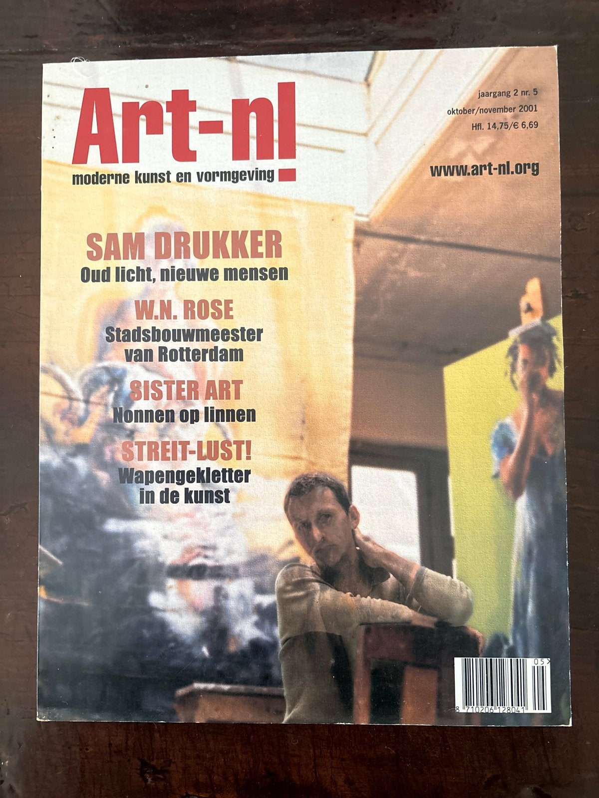 Art-nl Magazine: Moderne Kunst en Vormgeving (Okt/Nov 2001), Ophalen of Verzenden, Zo goed als nieuw, Overige typen