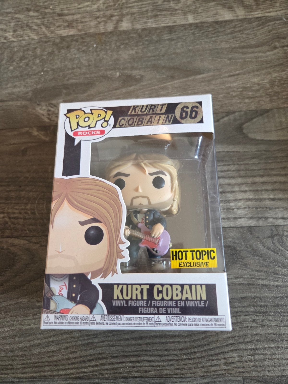 Funko pop kurt cobain (nirvana), Ophalen of Verzenden, Zo goed als nieuw
