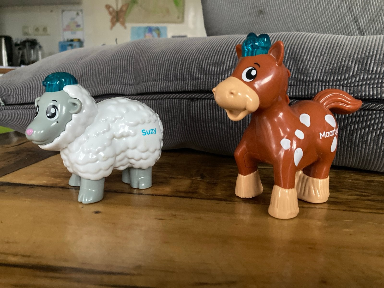 Vtech Maartje Paardje en Suzy Schaap, Ophalen of Verzenden, Gebruikt, Overige typen, Met geluid