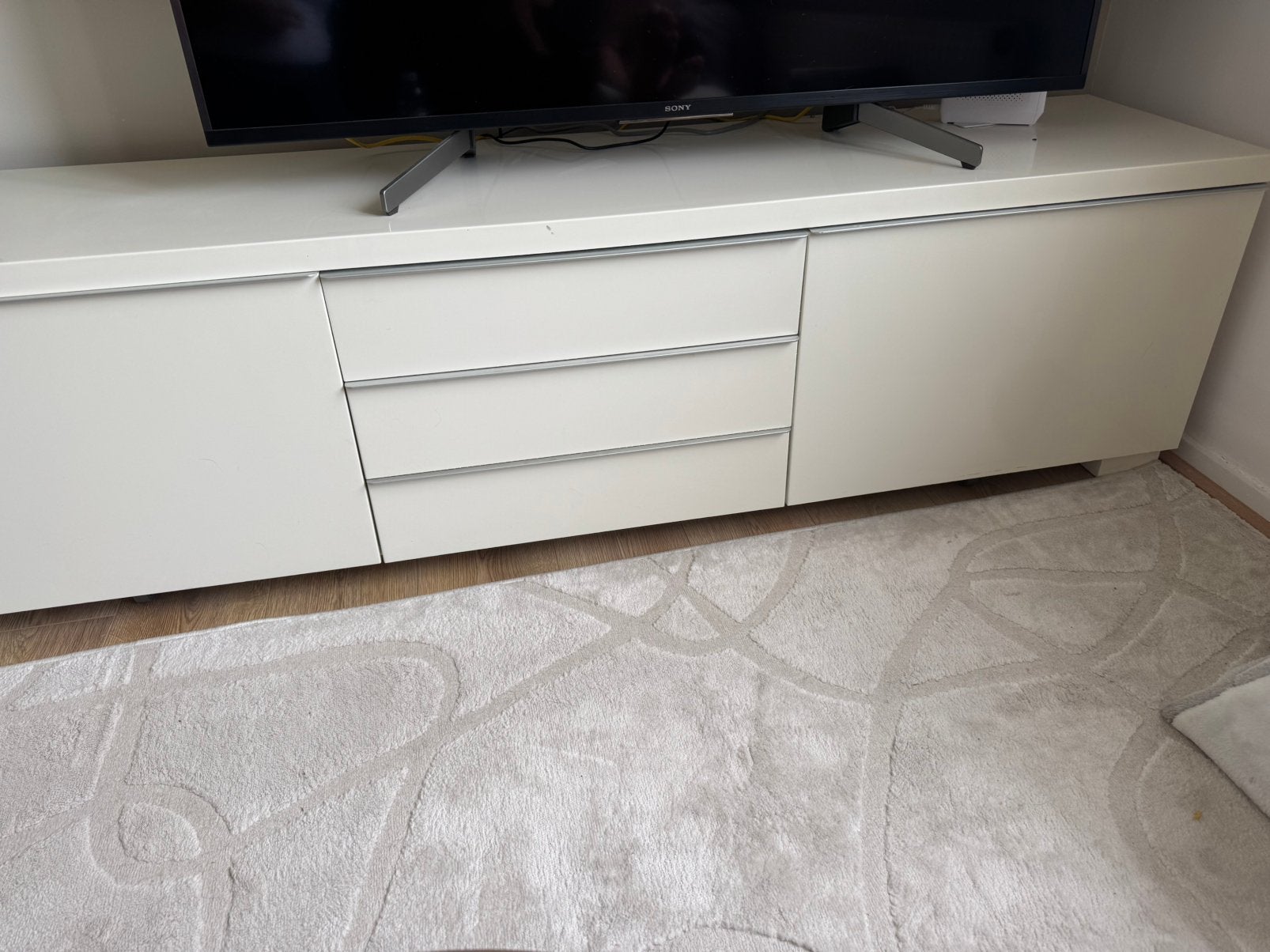 Ikea besta burs tv meubel, Ophalen, Gebruikt, 25 tot 50 cm, Minder dan 100 cm