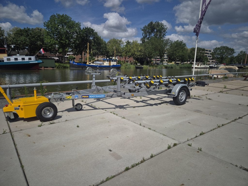 Pega dubbele jetski waterscooter trailer 750kg (als nieuw), Watersport en Boten, Niet ingevuld, Gebruikt, Niet ingevuld, Niet ingevuld