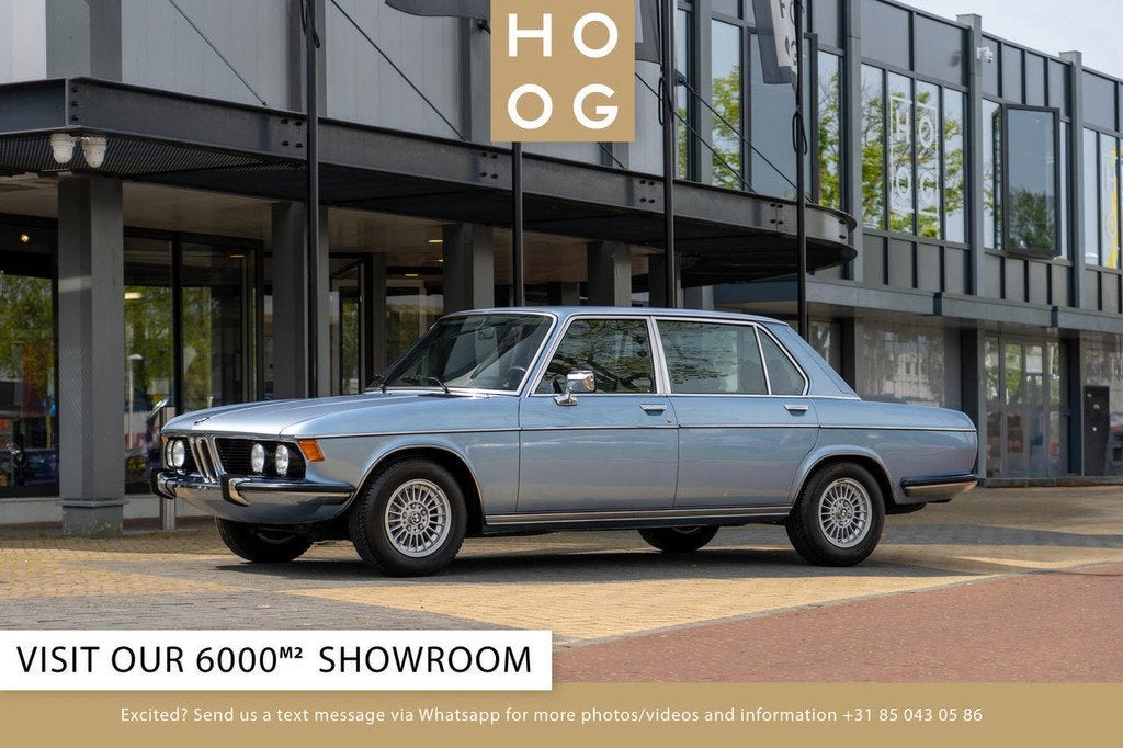 BMW 7 Serie E3 3.0 Li (bj 1977, automaat), Auto's, Oldtimers, Automaat, Leder en Stof, Origineel Nederlands, Bedrijf
