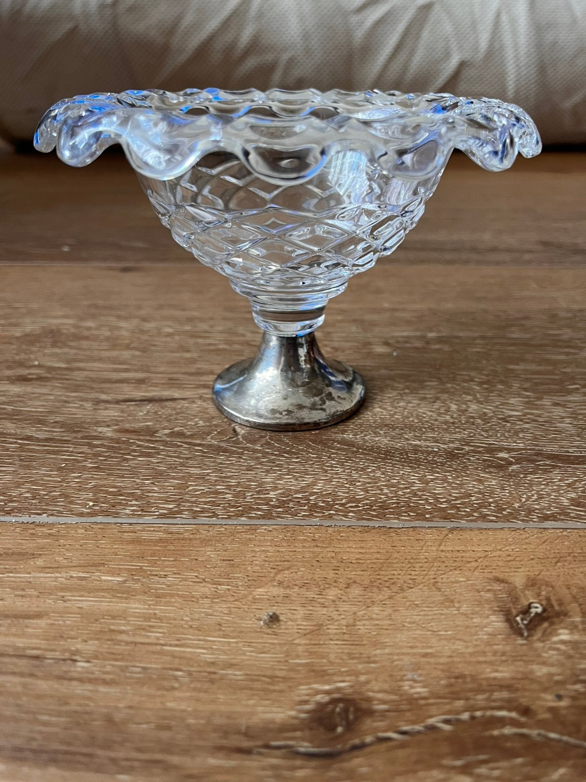 Bonbon schaaltje kristal, Ophalen