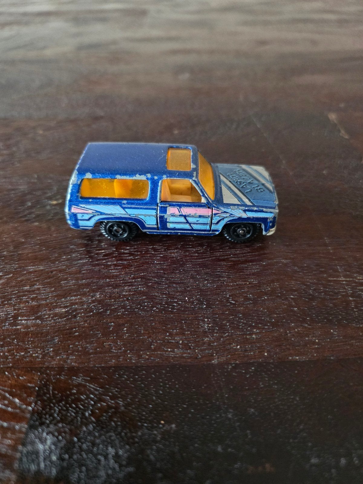 Vintage Chevy Blazer uit 1980 - Speelgoedauto, Ophalen of Verzenden, Gebruikt