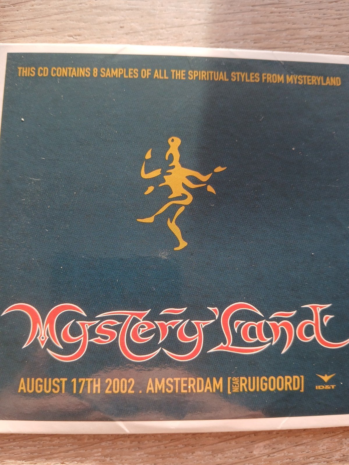 CD-Promo Mystery Land August 17th 2002. Amsterdam, Cd's en Dvd's, Ophalen of Verzenden, Zo goed als nieuw