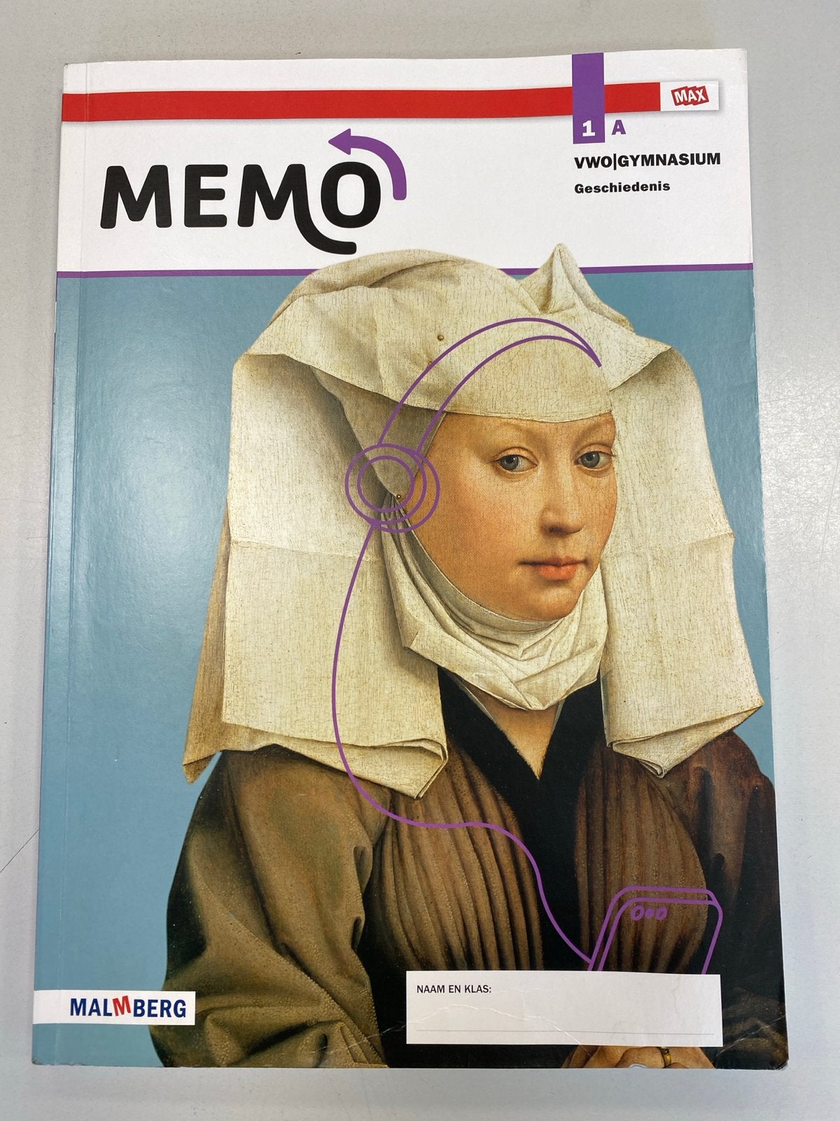 MEMO 1A VWO/Gymnasium Geschiedenis Malmberg, Ophalen of Verzenden, Zo goed als nieuw, VWO, Geschiedenis