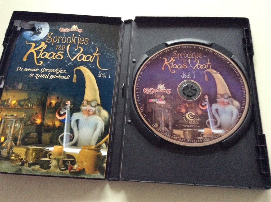 Efteling Sprookjes van Klaas Vaak deel 1 DVD, Verzamelen, Efteling, Ophalen of Verzenden, Nieuw, Overige typen